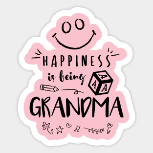 Happiness is being a Grandma Sticker